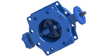 AWWA C504 150PSI डबल एक्सेन्ट्रिक बटरफ्लाई वाल्व