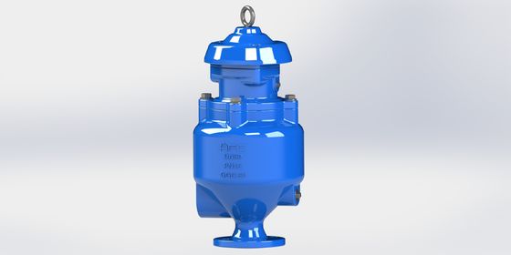 DN50-DN200 सीवेज सिस्टम के लिए फ्लैंज/थ्रेड कनेक्शन के साथ डक्टाइल आयरन सीवेज एयर रिलीज वाल्व