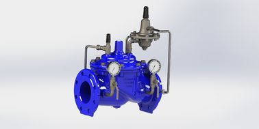 मैनुअल एक्ट्यूएशन SS304 पायलट वाटर फ्लो कंट्रोल वाल्व सीलिंग के लिए EPDM सील सामग्री